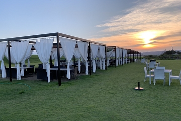 ステージクス高島　滋賀　グランピング　ＢＢＱサイト