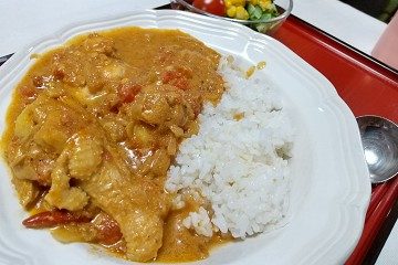 インド風チキンカレー