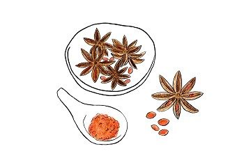 漢方　イラスト