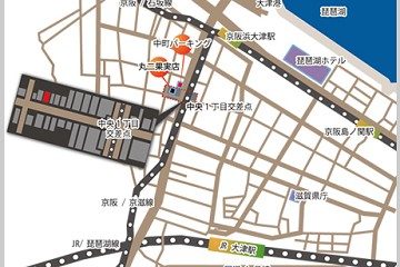 丸二果実店　地図