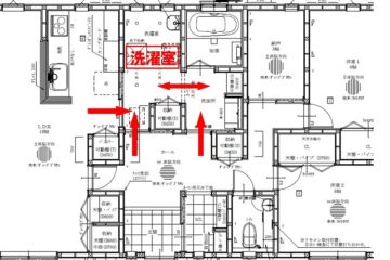 平屋33坪　間取り　超便利